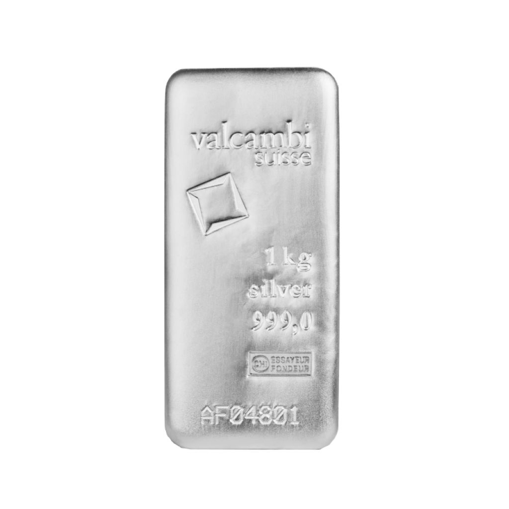 AG valcambi 1 kg(999,0) Silver Bar